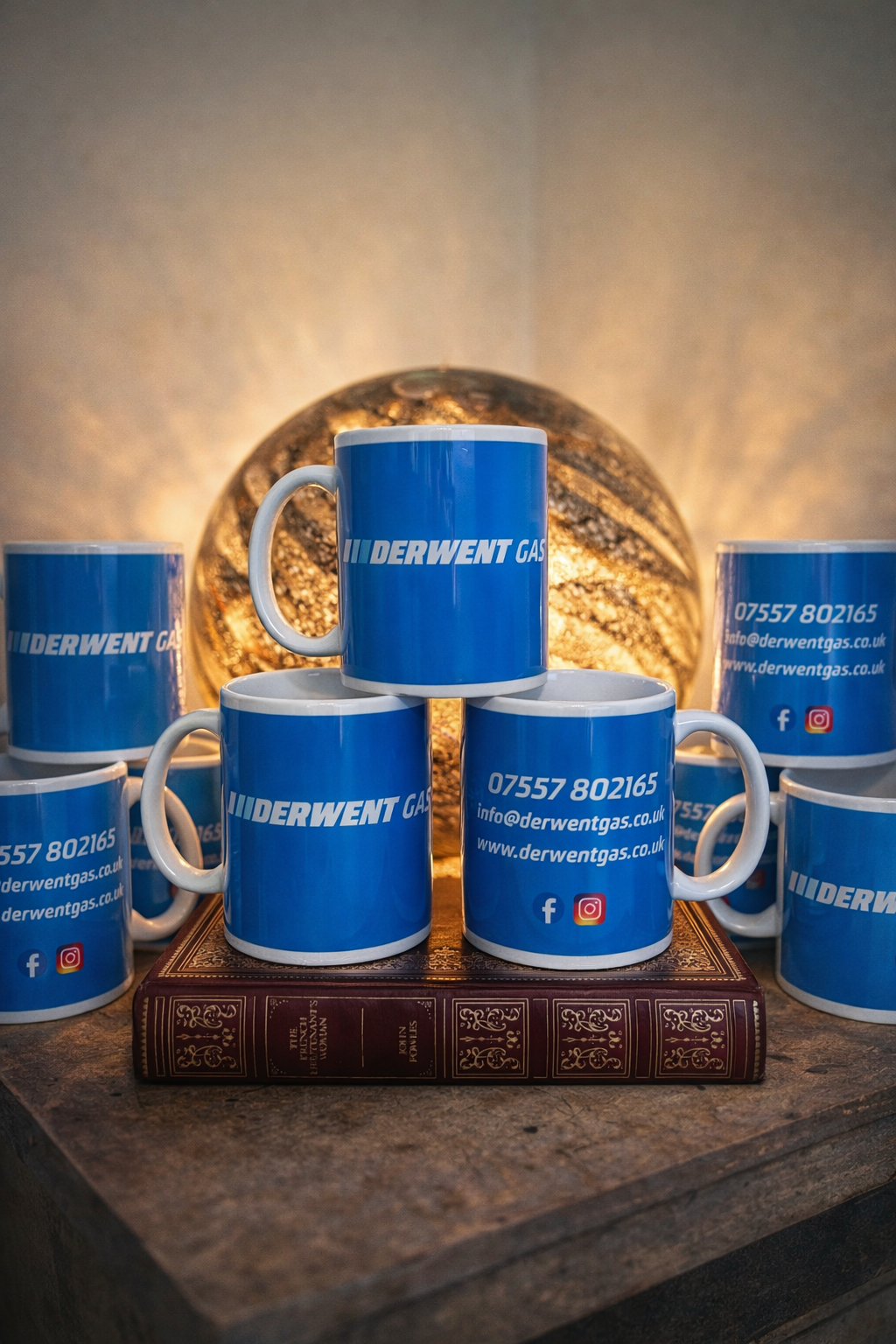 Custom printed mugs by Igloo Design
